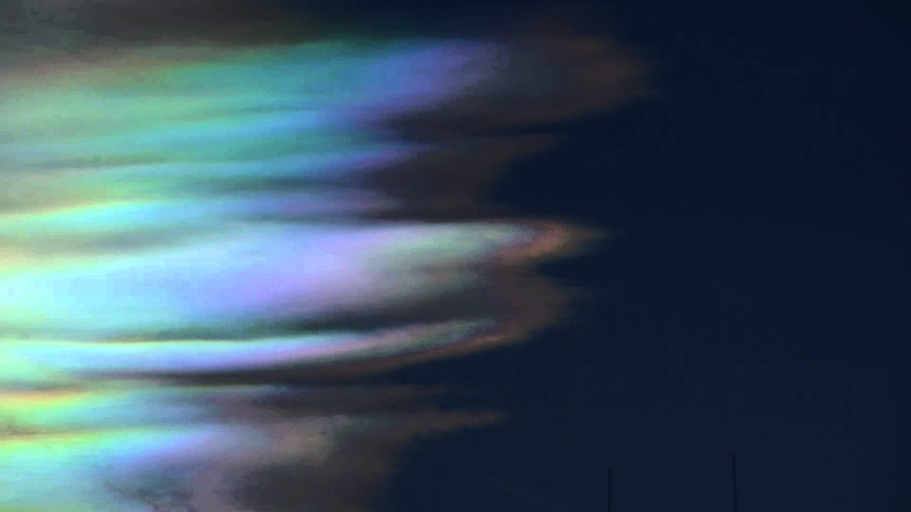 Irisierende Wolken_Timelapse