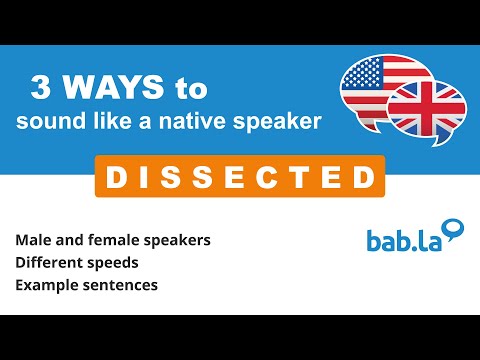 DISSECTED pronunciation | Improve your language with bab.la