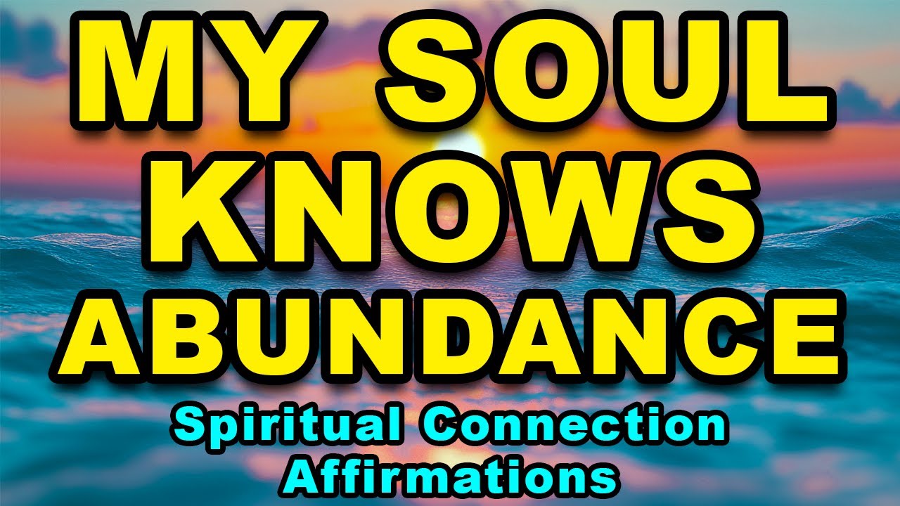 Manifest Abundance | Positive Affirmations | Morning Gratitude Affirmations | Spiritual Connection