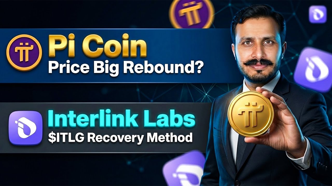 Pi Coin Price Big Rebound? | Interlink Labs $ITLG Recovery Method | Pi Coin | Crypto With Gondal