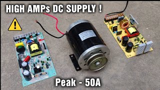 12 Volt High Current Power Supply for DC Motor - 12V/24V by Mr Electron 48,767 views 1 year ago 10 minutes, 45 seconds