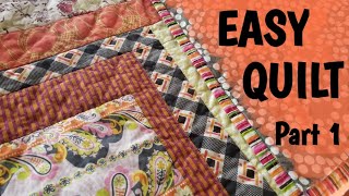 Beginner Easy Quilt Tutorial Series: Part 1