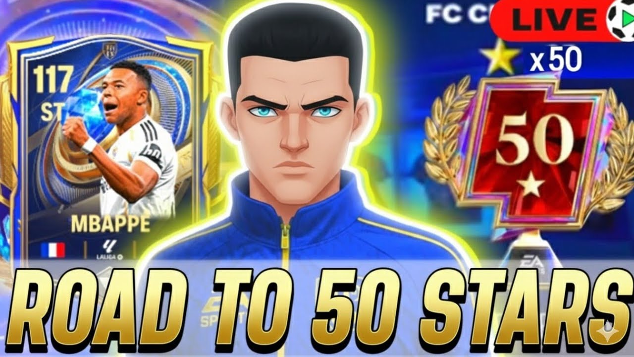 50 STARS GRIND 🔥 | FC MOBILE LIVE 🔴 | TOTY WEEK 3 DRAFT PACKS OPENING😱 | PLAYING WITH SUBSCRIBERS 🚀