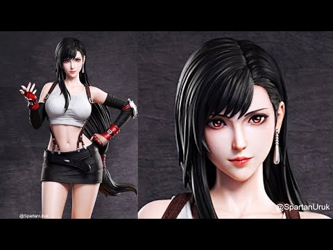 Pink Pink Studio Final Fantasy VII Tifa Lockhart 1/4 Statue