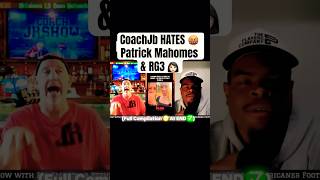 CoachJb HATES 🤬Patrick Mahomes &amp; RG3 👩🏻 #uflfootball #shorts #coachjb #patrickmahomes #rg3 #nfl
