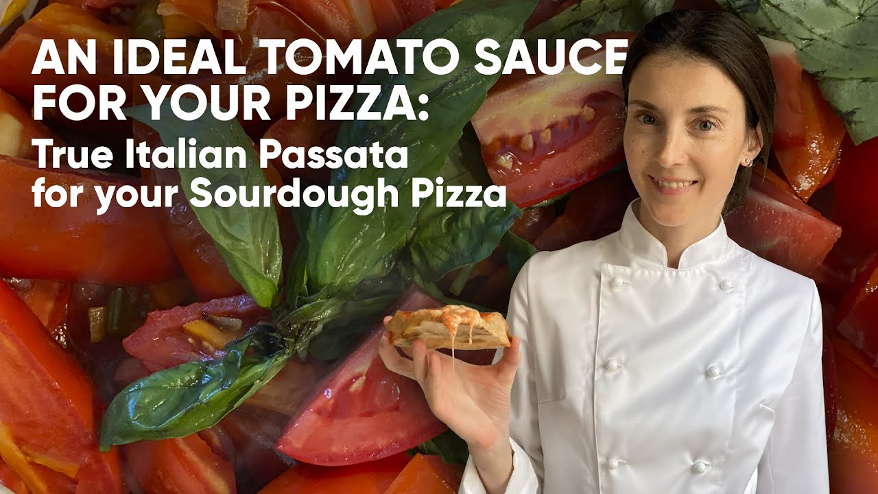 🍅 An Ideal Tomato Sauce for Your Pizza | True Italian Passata for Sourdough Pizza