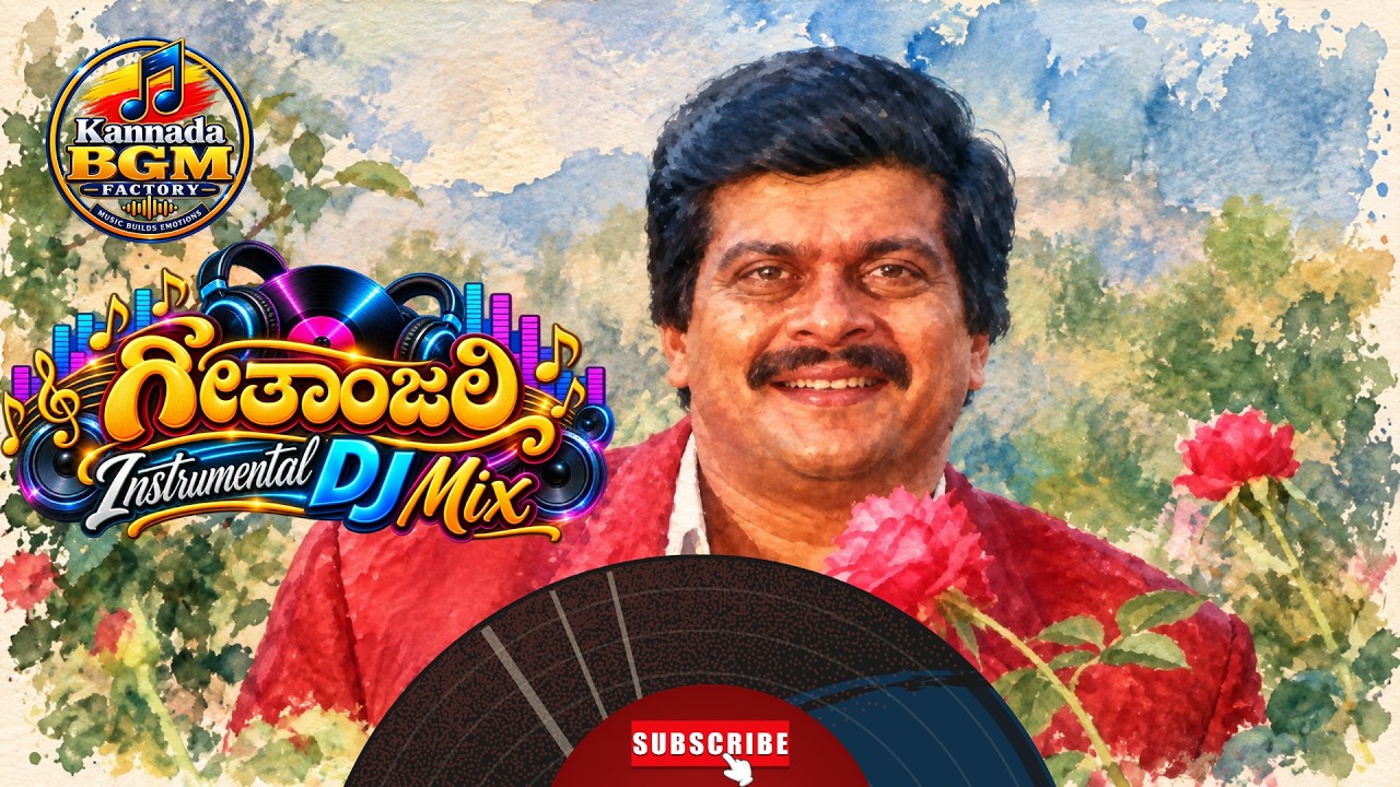 GEETHANJALI | INSTRUMENTAL DJ MIX | CBI SHANKAR | SHANKARNAG | HAMASALEKHA | KANNADA BGM