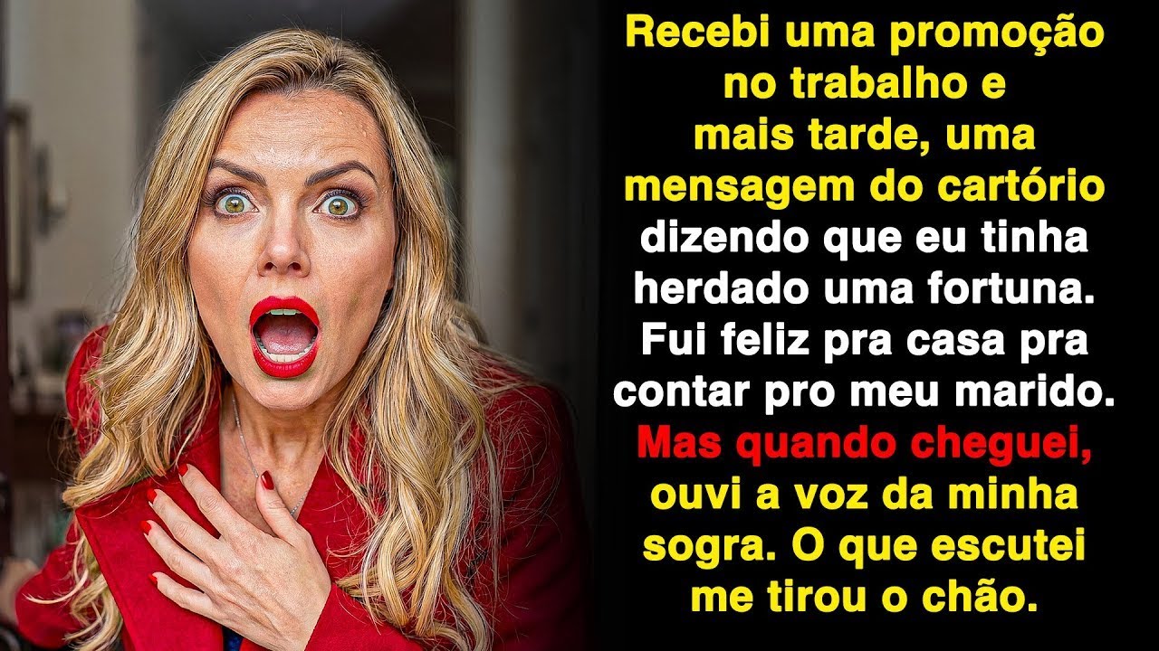 Animada pra contar a surpresa pro meu marido, ouvi a conversa deles…
