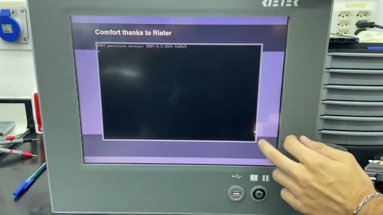 Teste painel B&R Power Painel 500. Orçamento:6801  NDS: 8243