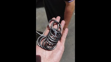 Automatic Small Ring Making and Butt Welding Machine with English Language for Operation