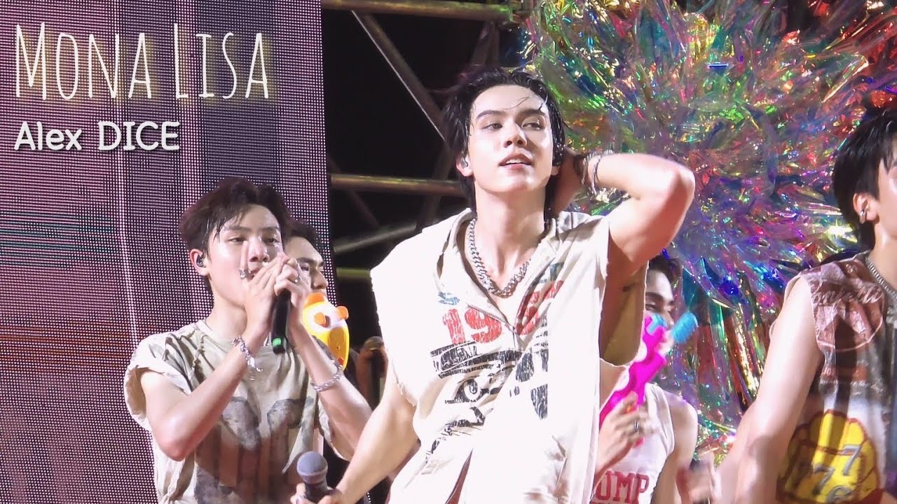 20250412 [Fancam] Alex Dice - Mona Lisa at One Bangkok, One Lagoon - Splashing Songkran Rhythms