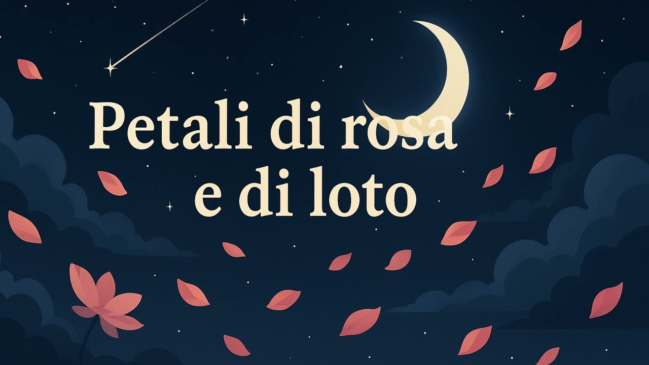 Petali di rosa e di loto | Canzone emozionante e poetica | Musica italiana 2025 profonda e intensa