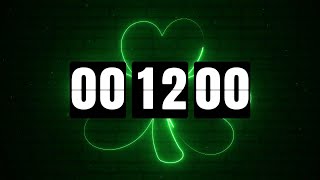 12 minute COUNTDOWN timer - St. Saint Patrick's day - Classroom