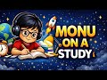 Monu on study is live study with me 1 hours ✨ #live #study #study #youtube