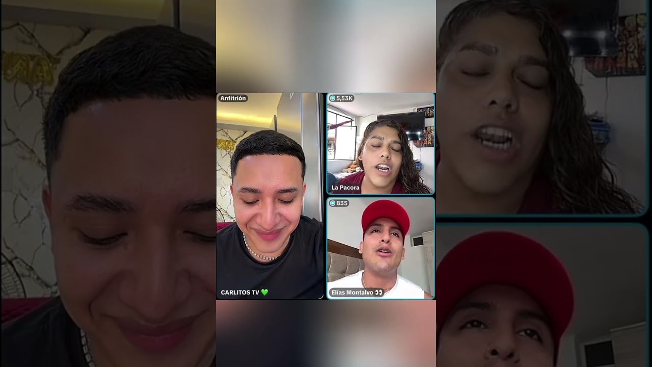 LA PACORA VS ELIAS MONTALVO EN LIVE DE CARLITOS TV 