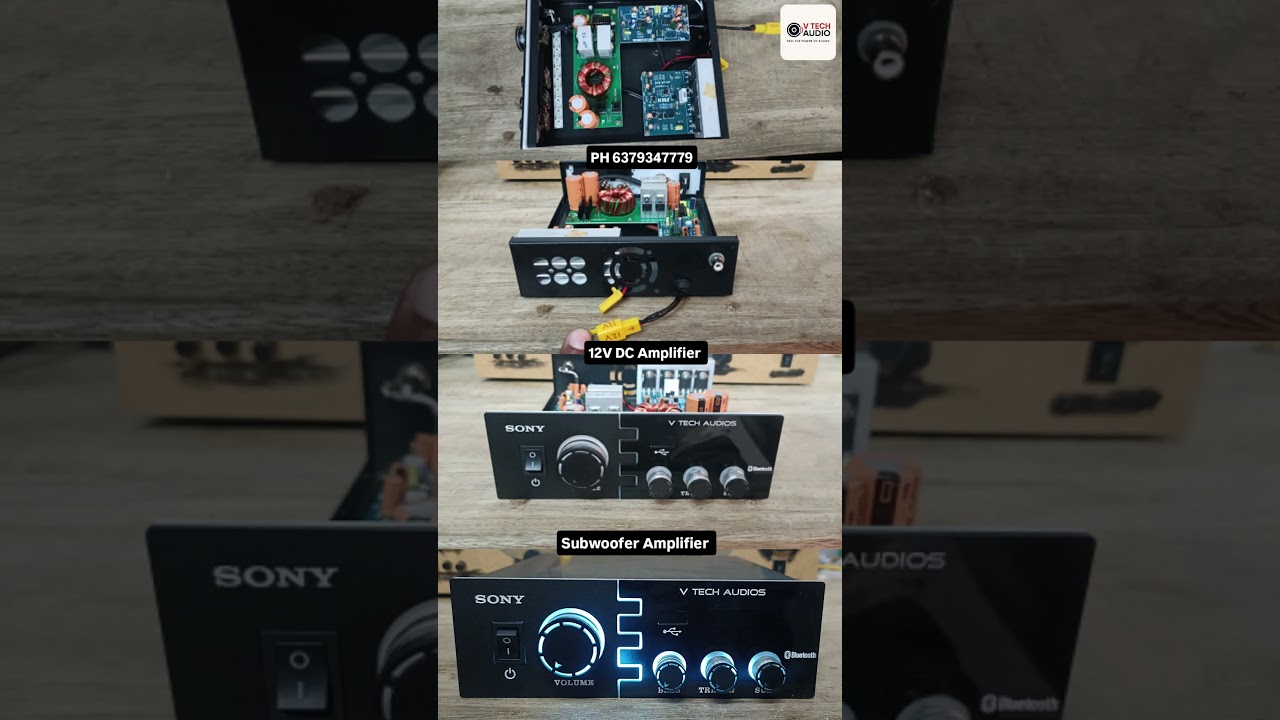 12V DC Subwoofer Amplifier /Mono Amplifier /DC Amplifier /Subwoofer / 12V DC/ 