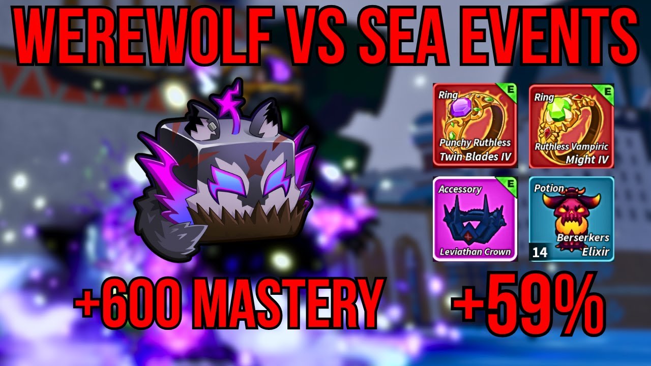 Пушистые фрукты против монстров-лапши 『Блокс-фрукты』