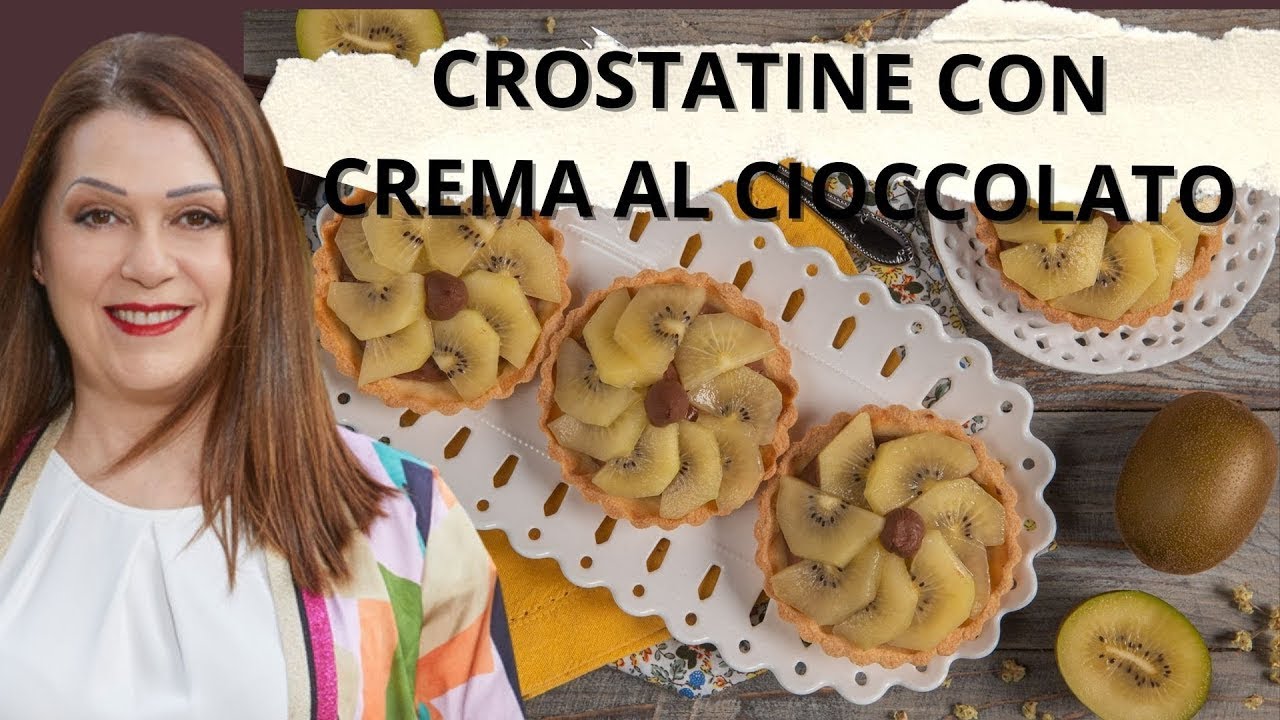 Crostatine al Cioccolato e Kiwi Giallo: Dolcezza Tropicale in Miniatura!