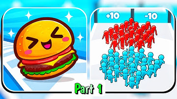 Food Run Vs Join Clash 3D SpeedRun Gameplay Android iOS Part 1