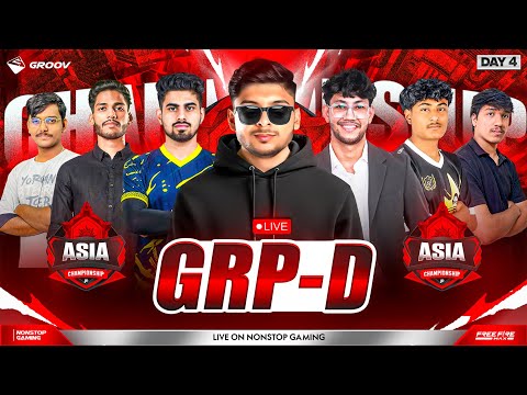 Asia Championship Esports Qualifiers Grp-d 🔥🥵 || Ft- S8ul, Mnz, Hh, Gb, Tie, #nonstopgaming