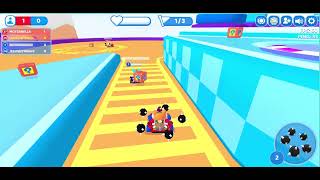 I played Smash Karts's "Sky Arena Showdown" Capture the Flag Game