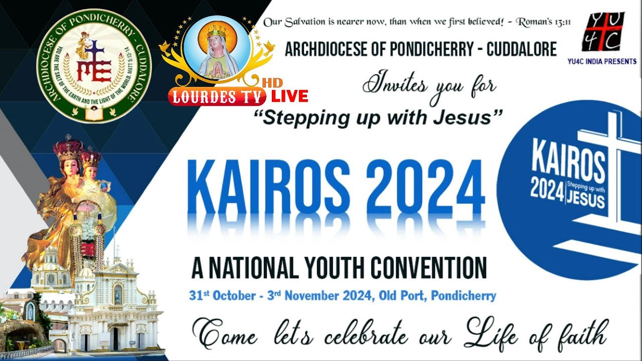 🔴LIVE-KAIROS-2024 | 03.11.2024 | Day-4 | Part-1-Praise & Worship I Concluding Mass I Session 10
