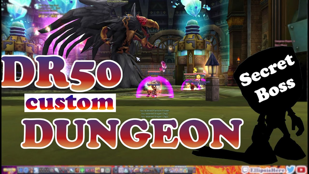 Ancient Castle + SECRET boss : Custom Dungeon GUIDE - Dragon Crusade [Flyff Pserver]