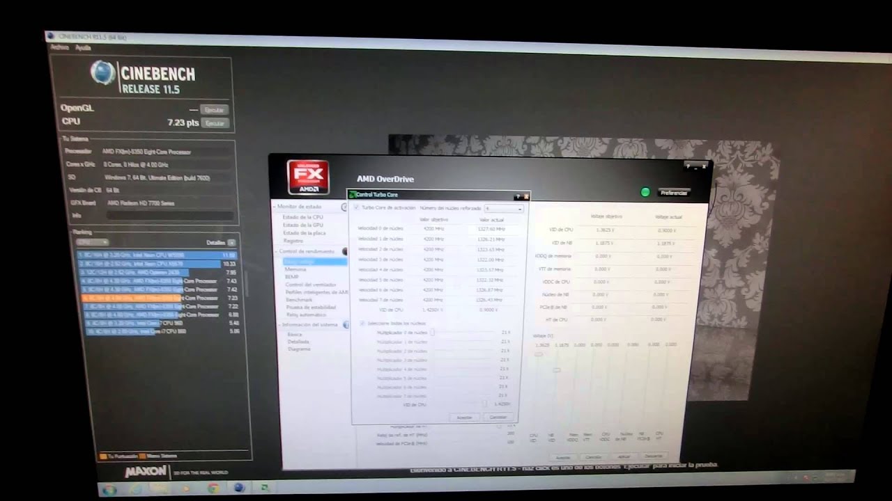 cinebench fx 8350