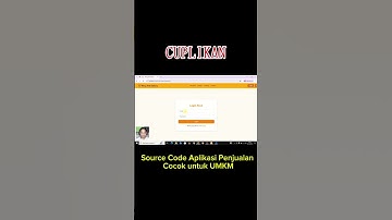 Source Code Aplikasi Penjualan Berbasis Website Cocok untuk UMKM