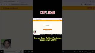 Website-Based Sales Application Source Code Suitable for MSMEs