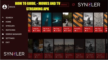 Syncler Streaming App - Movies/TV