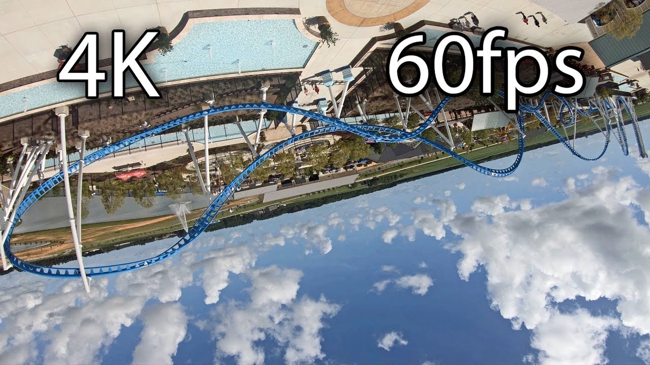 Twister on-ride 4K POV @60fps Park at OWA