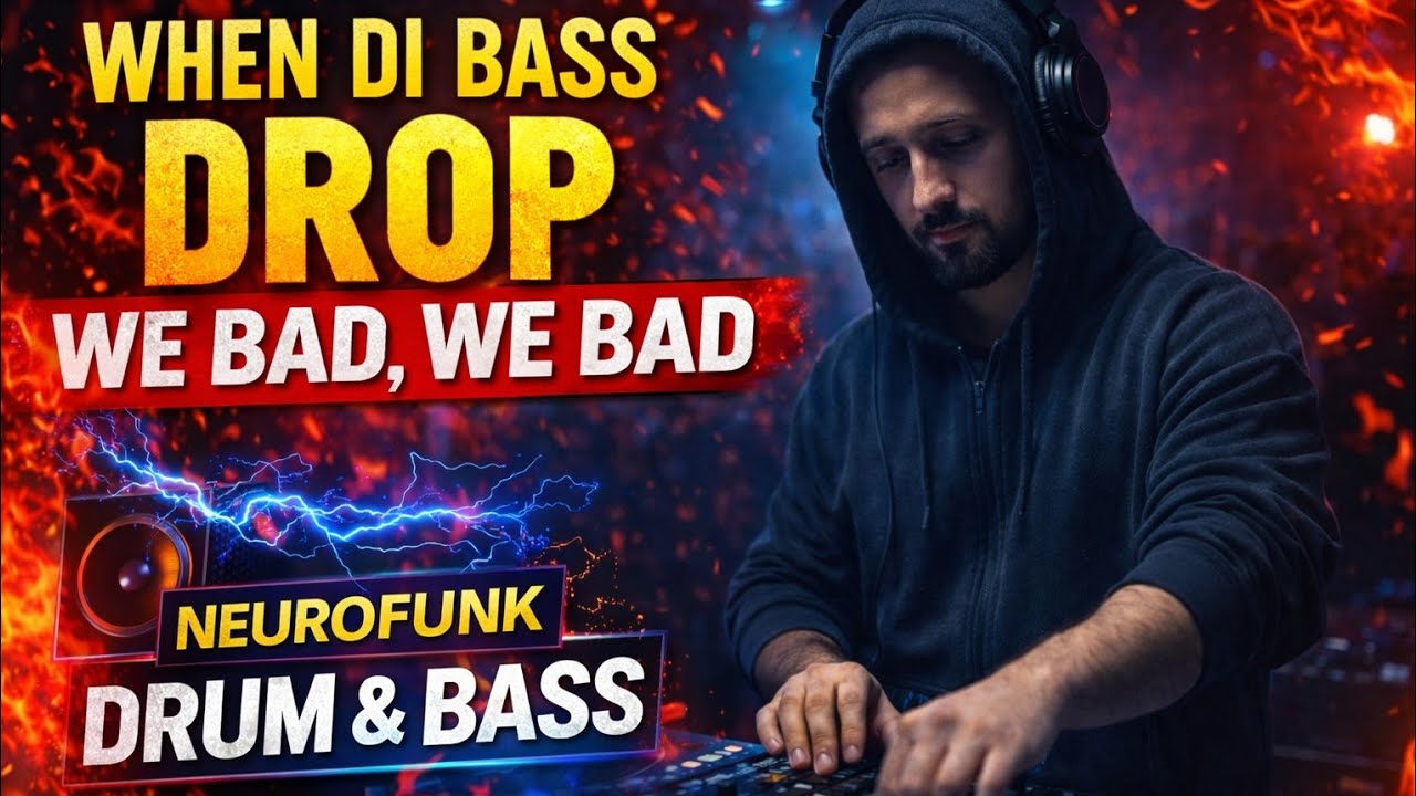 WHEN DI BASS DROP (WE BAD, WE BAD) 🔥 | Filthy Neurofunk Drum & Bass | Chris Vicious aka XJunkie