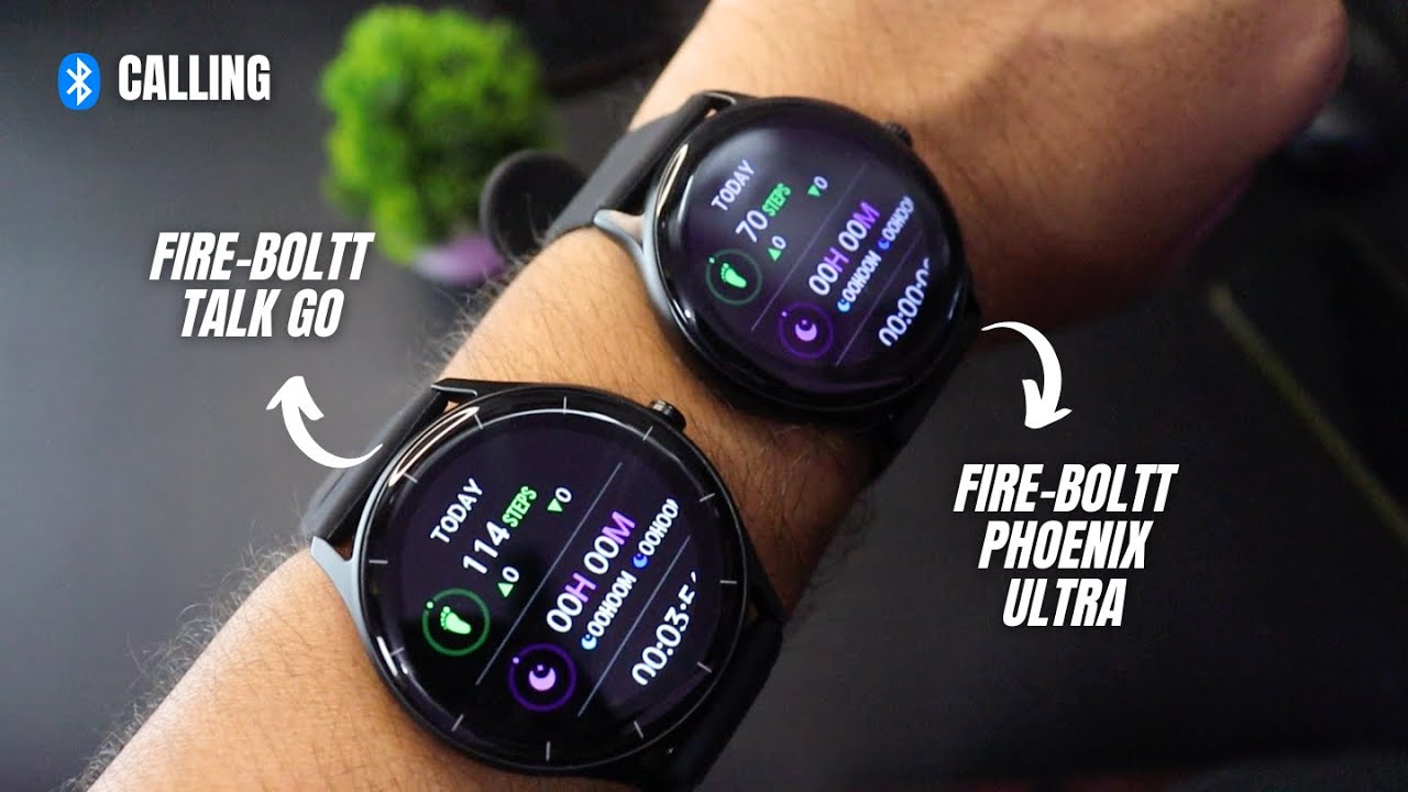 Fire-Boltt Phoenix Ultra vs Fire-Boltt Talk Go | Comparison | Which one ...