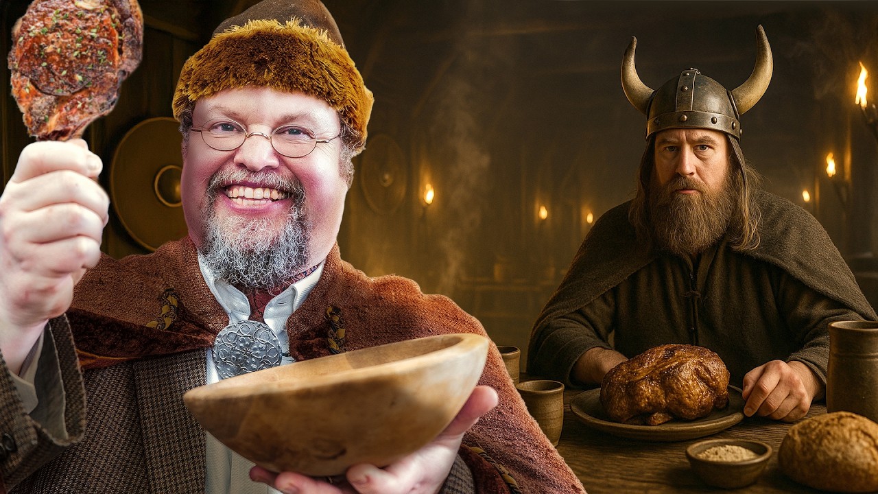 EDWARD BLOM ÄTER SOM EN VIKING