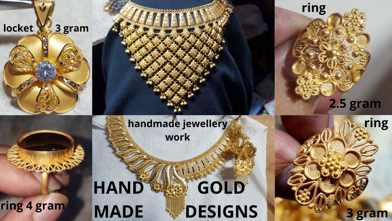 1 Tola Make a Gold Necklace set.(NO.5 