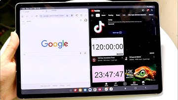 How To Split Screen Multitask On Samsung Galaxy Tab S10!