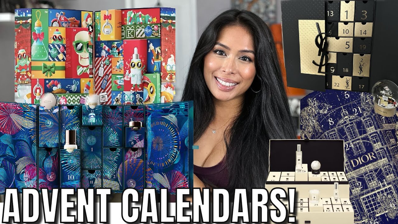 THE BEST ADVENT CALENDARS FOR 2022 AT ALL PRICES, FROM $25! YSL, DIOR,  DIPTYQUE, & CHANEL?? 