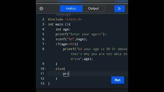 How to use Relational Operator in c language.