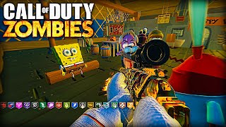 Scaredy Pants Spongebob Zombies Is Too Good... Black Ops 3 Zombies