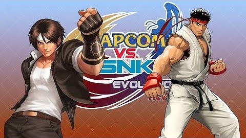 Kyo Kusanagi vs. Ryu - CAPCOM VS. SNK EVOLUTION REV 2