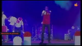 Video thumbnail of "Ismaël René Achija  ( tu m'as fait du bien ) zouglou gospel live"