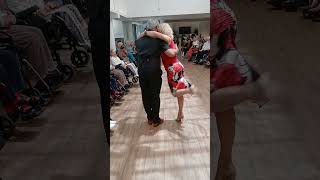 Mike And Marzena Dancing At At Koh-I-Noor Aged Care Service In Wembley 20 Nov 2024.
