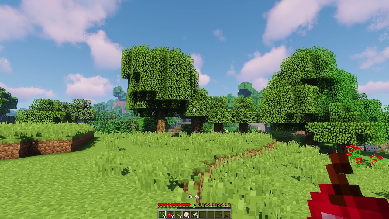 Minecraft Survival 1: The First Day - YouTube