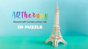 Artherapy Woodcraft 3D Puzzle | SM Stationery