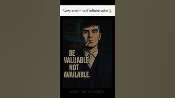 Valuable  🔱🫵 #billionaire #discipline #cr7 #motivationalquotes