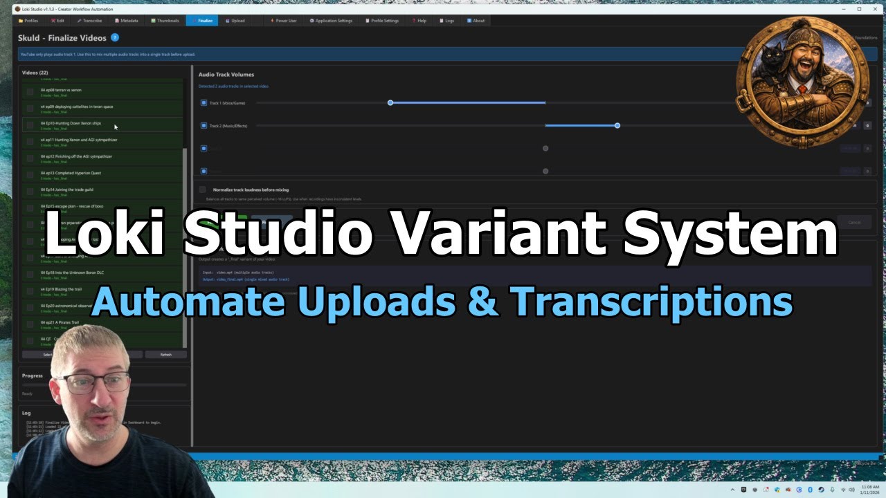 How Loki Studio's Variant System Automates Transcription & Optimizes Storage for Content Creators