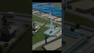 FLOATING CRANES!? In my city!? #shorts