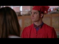 Glee - Blaine and Sam try on their graduation gowns 5x10