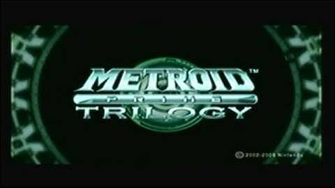 Metroid Prime Trilogy Title Screen